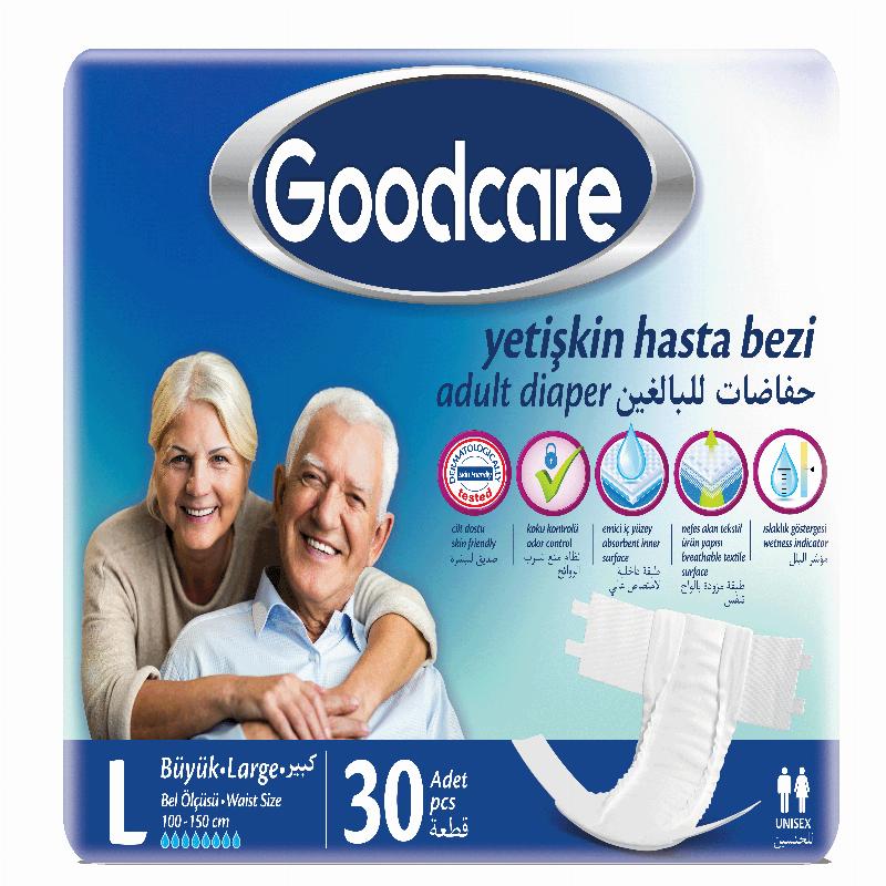GOODCARE Підгузники д/дорослих "3" Large 30 шт. 7%//4